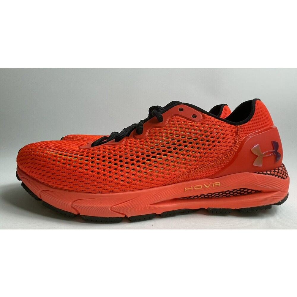 Under Armour HOVR Sonic 4 Orange Neon Phantom Rock Men Size 7.5 Women’s Size 9